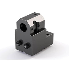 Global CNC Industries - Turret & VDI Tool Holders; Type: Mori ID Block ; Clamping System: 70mm X 62mm ; Tool Axis: ID ; Through Coolant: No ; Additional Information: 4 Mounting Holes - Exact Tool & Supply