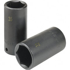 SK - Impact Socket - 3/4"DR 6PT 33MM DEEP IMPACT SOCKET - Exact Tool & Supply