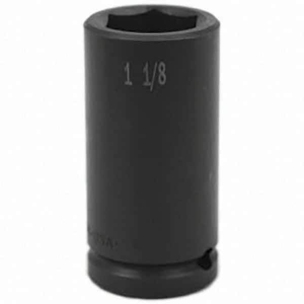 SK - Impact Socket - 3/4"DR 1-1/8" DEEP IMPACT SOCKET - Exact Tool & Supply