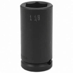 SK - Impact Socket - 3/4"DR 1-1/8" DEEP IMPACT SOCKET - Exact Tool & Supply