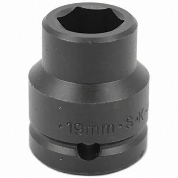 SK - Impact Socket - 3/4"DR 19MM IMPACT SOCKET - Exact Tool & Supply