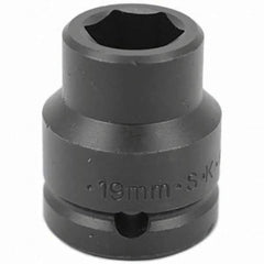 SK - Impact Socket - 3/4"DR 19MM IMPACT SOCKET - Exact Tool & Supply