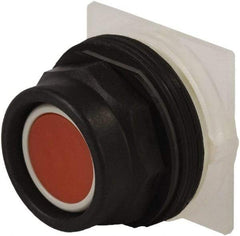 Schneider Electric - 30mm Mount Hole, Extended Straight, Pushbutton Switch Only - Red Pushbutton, Momentary (MO) - Exact Tool & Supply