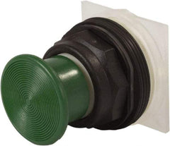 Schneider Electric - 30mm Mount Hole, Extended Straight, Pushbutton Switch Only - Green Pushbutton, Momentary (MO) - Exact Tool & Supply