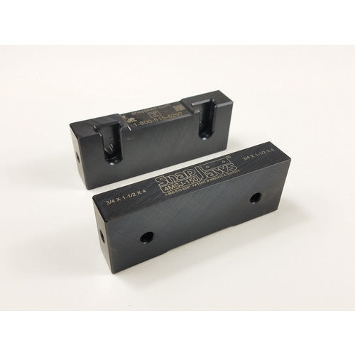 ‎Machine Soft Jaw 4 × 3/4 × 1-1/2 1 Pr - Exact Tool & Supply
