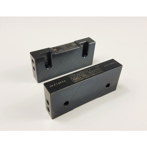 ‎Machine Soft Jaw 4 × 3/4 × 1-3/4 1 Pr - Exact Tool & Supply