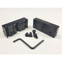 ‎.050″-1″ 4″ Vertical Vee Jaw 1 Set - Exact Tool & Supply