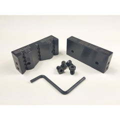 ‎5/8-4″ 4″ Vertical Vee Jaw 1 Set - Exact Tool & Supply