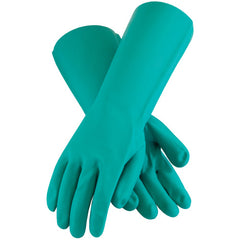 ‎50-N2250G/XXL Nitrile Gloves - Assurance Unsupport Nitrile - Green - 22 Mil - 15 Inch - Unlined - Diamond - Exact Tool & Supply