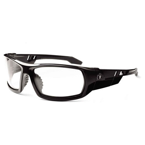 Odin Clear Lens Black Safety Glasses - Exact Tool & Supply