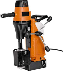 Cleveland Steel Tool - 3" Travel, Portable Magnetic Drill Press - 660 RPM, 11.7 Amps, 1.8 hp, 1400 Watts - Exact Tool & Supply