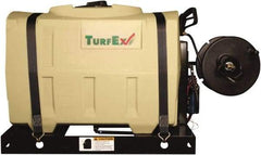 Trynex - 100 Gal Hand Sprayer - Polyethylene Tank, 50' Reinforced Hose with Stainless Steel Wand - Exact Tool & Supply