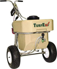 Trynex - 12 Gal Cart Sprayer - Polyethylene Tank, 8' Reinforced Hose with Stainless Steel Wand - Exact Tool & Supply