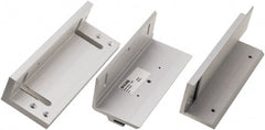 Schlage - 1,000 Lb Capacity, Anodized Aluminum Angle Bracket - Exact Tool & Supply