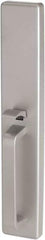 Falcon - Aluminum Finish, Steel Thumb Piece/Pull Trim - Nonhanded, For Falcon - Exact Tool & Supply