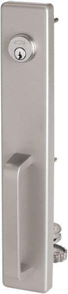 Falcon - Aluminum Finish, Steel Night Latch Trim - Nonhanded, For Falcon - Exact Tool & Supply