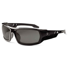 Odin Smoke Lens Black Safety Glasses - Exact Tool & Supply