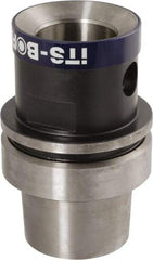 Iscar - HSK63E Outside Taper, MB50 Inside Modular Connection, HSK to MB Taper Adapter - 66mm Projection, 50mm Nose Diam, Through Coolant - Exact Tool & Supply
