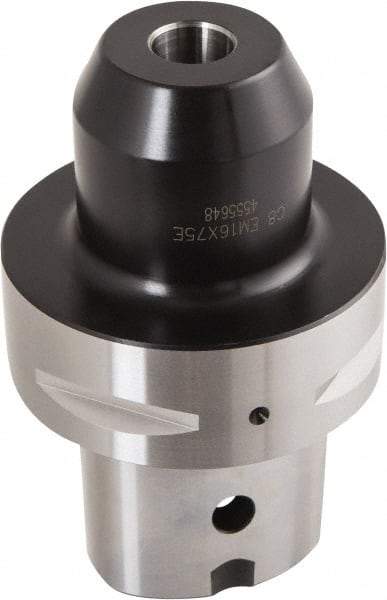 Iscar - C8 Modular Connection, 0.6299" Inside Hole Diam, 1.7717" Projection, Whistle Notch Adapter - 1.8898" Body Diam, Modular Connection Shank, Through Coolant - Exact Tool & Supply