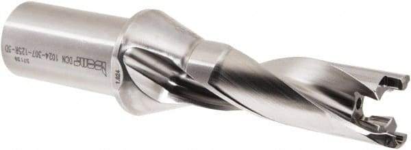 Iscar - 1.024 to 1.059" Diam, 3xD, 3.07" Max Drill Depth, 7.04" OAL, Replaceable Tip Drill - 7.04" OAL, 3xD Drill Depth by Diam Ratio - Exact Tool & Supply