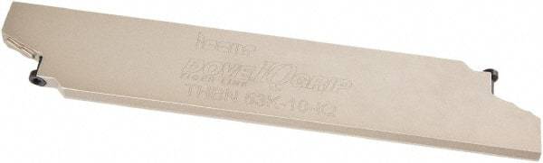 Iscar - Neutral Cut Indexable Grooving Cartridge - TIGER-IQ Insert Style - Exact Tool & Supply