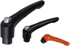 KIPP - M10, Zinc Threaded Hole Adjustable Clamping Handle - 91mm OAL, 58.5mm High - Exact Tool & Supply