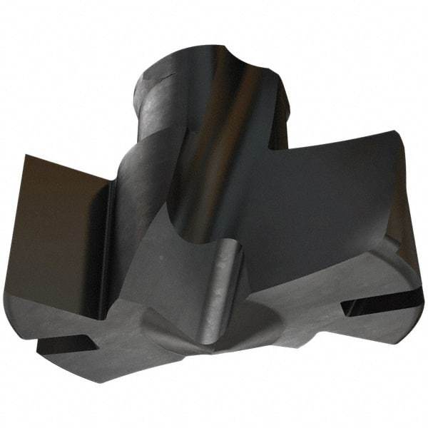 Iscar - Series FCP, 19.1mm Diam Grade IC908 Replaceable Drill Tip - Carbide, TiAlN/TiN Finish, 19 Seat Size - Exact Tool & Supply