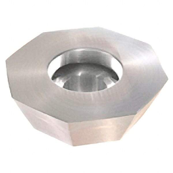 Iscar - OEMW060405 AETN Grade IC808 Carbide Milling Insert - TiAlN/AlTiN/TiN Finish, 0.1866" Thick, 0.5618" Inscribed Circle, 0.5mm Corner Radius - Exact Tool & Supply