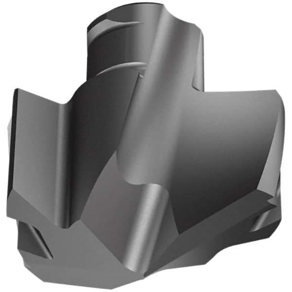 Iscar - Series ICP, 31.19mm Diam Grade IC908 Replaceable Drill Tip - Carbide, TiAlN/TiN Finish, 31 Seat Size - Exact Tool & Supply