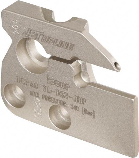 Iscar - 1.2992" Blade Height, 0.2835" Blade Width, 1.7913" OAL, Left Hand Cut, Single End Indexable Cut-Off Blade - DGPAD Blade, Do-Grip, JetHPLine, Modular Grip Series - Exact Tool & Supply