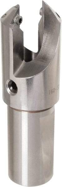 Iscar - Series ChamRing, 16mm ID, 38mm Overall Diam, 127.3mm OAL Drilling Chamfer Ring - XCGT-DT Insert - Exact Tool & Supply