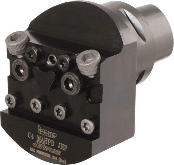 Iscar - 46mm Head Length, Modular Grooving Blade Holder Head - System Size C4, Through Coolant, Series CAMFIX, JetHPLine, Modular Grip - Exact Tool & Supply