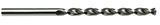1.55mm Dia. - HSS Parabolic Taper Length Drill-130° Point-Bright - Exact Tool & Supply
