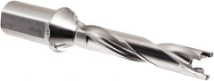 Iscar - 1-1/16" to 27.9mm Diam, 5xD, 135mm Max Depth, 40mm Shank Diam, 245.7mm OAL, Replaceable-Tip Drill - FCP, HCP-IQ, ICK, ICK-2M, ICM, ICP, iCP-2M Insert, 50100387 Toolholder, Series SumoCham - Exact Tool & Supply
