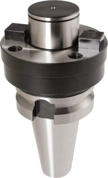 Iscar - BT50 Taper Face Mill Holder & Adapter - 2.3622" Pilot Diam, 1.5748" Arbor Length, M16 Mount Hole - Exact Tool & Supply