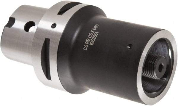 Iscar - C6 Outside Modular Connection, C5 Inside Modular Connection, Capto to Capto Reducing Adapter - 80mm Projection, 50mm Nose Diam, Through Coolant - Exact Tool & Supply