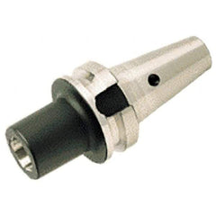 Iscar - BT50 Outside Taper, MT4 Inside Taper, BT to Morse Taper Adapter - 70mm Projection, 63mm Nose Diam - Exact Tool & Supply