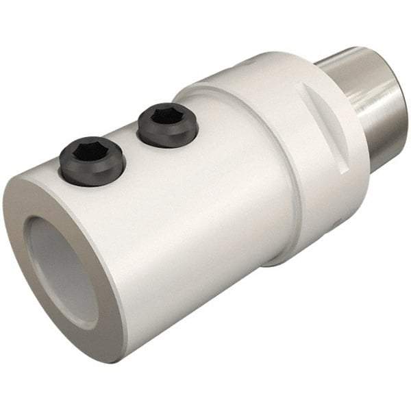 Iscar - 10mm Bore Diam, 36mm Body Diam x 50mm Body Length, Boring Bar Holder & Adapter - 20mm Bore Depth, Internal Coolant - Exact Tool & Supply