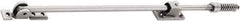 GLYNN-JOHNSON - 39" OAL x 23-5/16" Wide, 195 Lb Capacity, Stainless Steel Lid Stay - Center, 1/2" Mounting Hole Diam, 110° Max Opening, Aluminum Satin Stainless Steel - Exact Tool & Supply