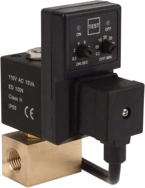PRO-SOURCE - 1/2" Inlet, Electronic Condensate Drain Valve - 230 psi - Exact Tool & Supply