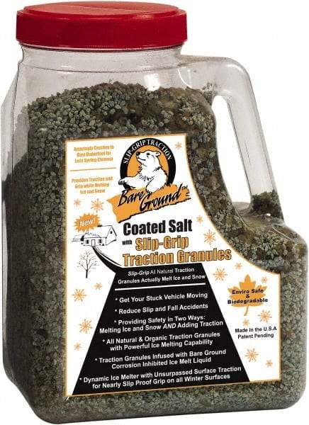 Bare Ground Solutions - 12 Lb Jug Granules - Effective to -20°F - Exact Tool & Supply