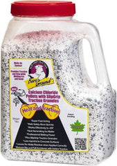Bare Ground Solutions - 7 Lb Jug Calcium Chloride Pellets - Effective to -20°F - Exact Tool & Supply