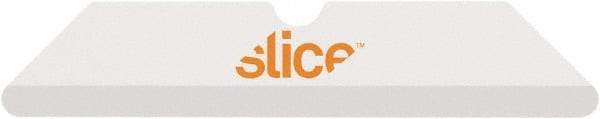 Slice - Ceramic Double Sided Utility Knife Blade 10 - 34mm x 6.5mm x 1.3mm, 4 Pack, For Slice Products - Exact Tool & Supply