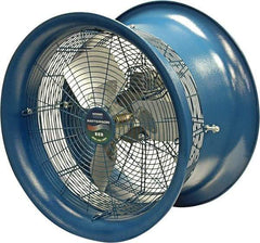 Patterson Fan - 18" Blade, 1/2 hp, 3,800 CFM, Industrial Circulation Fan - Suspension, 208-230/460 Volts, 1 Speed - Exact Tool & Supply