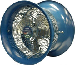 Patterson Fan - 14" Blade, 1/4 hp, 2,600 CFM, Industrial Circulation Fan - Suspension, 115 AC Volts, 2.8 Amps, 1 Speed - Exact Tool & Supply