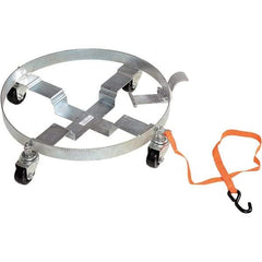 Vestil - 900 Lb Load Capacity, Drum Dolly - Exact Tool & Supply