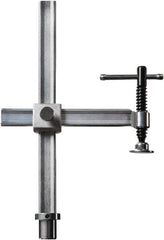 Bessey - 1,200 Lb Holding Capacity, 12" Max Opening Capacity, 1,200 Lb Clamping Pressure, Manual Hold Down Clamp - 10" Arm Length, 10-5/8" Clamp Length, 2-19/32" Clamp Width, 15-3/4" Clamp Height, 28mm Stud Mount, Steel - Exact Tool & Supply