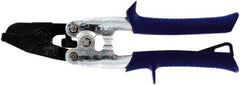 Midwest Snips - 10" OAL Hand Notcher for HVAC - 1" Jaw Width, 1.275" Jaw Depth - Exact Tool & Supply