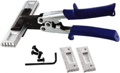 Midwest Snips - 10" OAL Hand Seamer for HVAC - 1" Jaw Width, 2" Jaw Depth - Exact Tool & Supply
