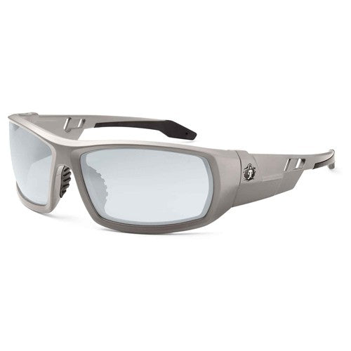 Odin In/Outdoor Lens Matte Gray Safety Glasses - Exact Tool & Supply